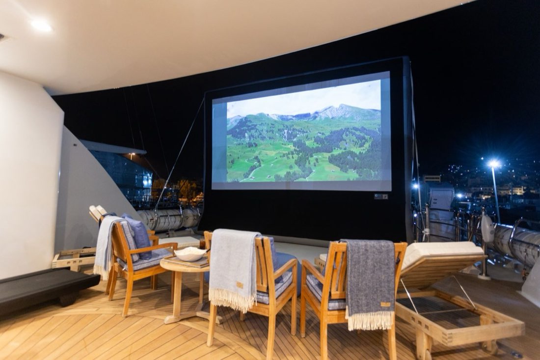 The sundeck cinema.