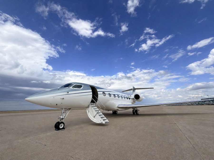 On stand under a big sky.
